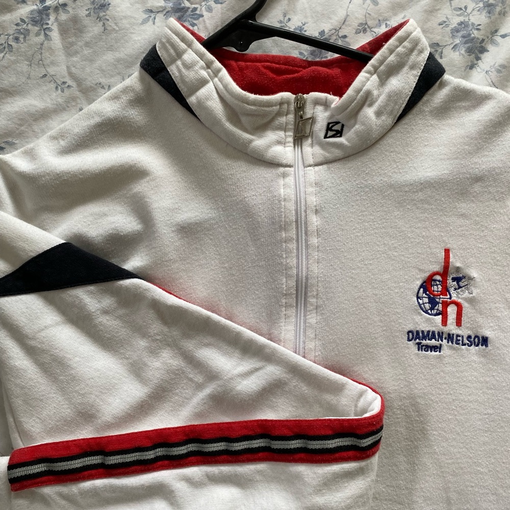 Vintage David Nelson Travel Quarter Zip